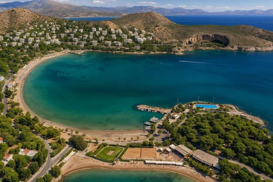 athens riviera boating swim sunbathe relax–private vouliagmeni cruise glyfada 1